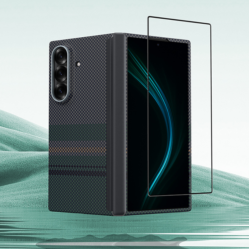 Galaxy Z Fold 7 Benks ArmorAir Aurora Grand Combo Üçlü Aksesuar Seti (Ön Arka Kevlar Kapak + Ekran Koruyucu) - 10