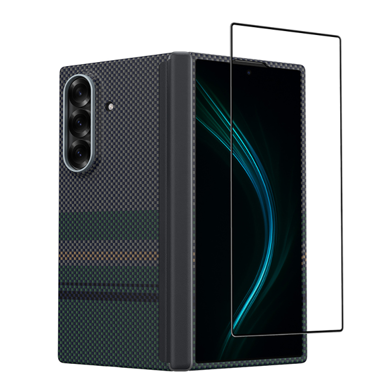 Galaxy Z Fold 7 Benks ArmorAir Aurora Grand Combo Üçlü Aksesuar Seti (Ön Arka Kevlar Kapak + Ekran Koruyucu) - 2