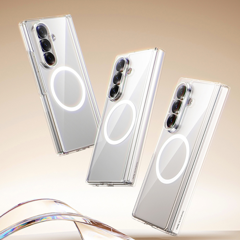 Galaxy Z Fold 7 Benks Crystal Grand Combo Üçlü Aksesuar Seti (Ön Arka Şeffaf Kapak + Ekran Koruyucu) - 11