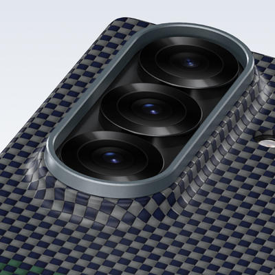 Galaxy Z Fold 7 Case M-safe Charging Feature Carbon Fiber Design Benks Aurora ArmorAir Kevlar Cover - 12