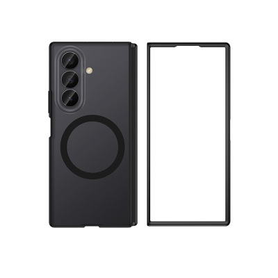 Galaxy Z Fold 7 Case M-safe Charging Feature Matte Hard PC Back Wlons Vena Cover - 2