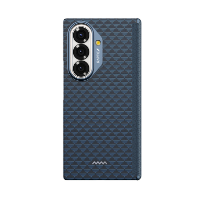 Galaxy Z Fold 7 Case with M-safe Charging Feature, Raptic Aramid Skin-Pro Profound Series Cover - 1