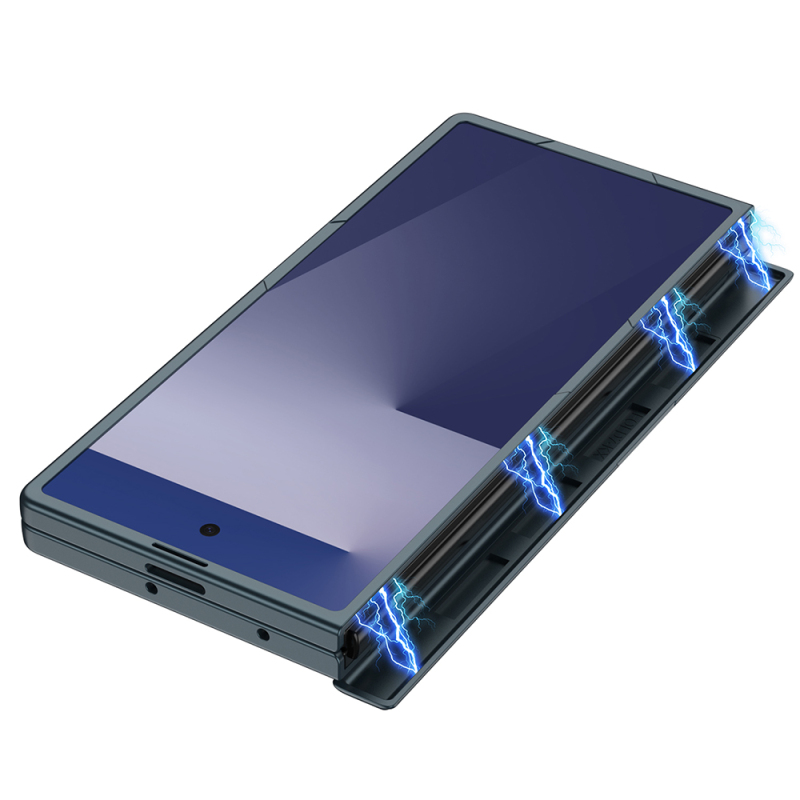 Galaxy Z Fold 7 Case Zore Kıpta Stand Cover - 10