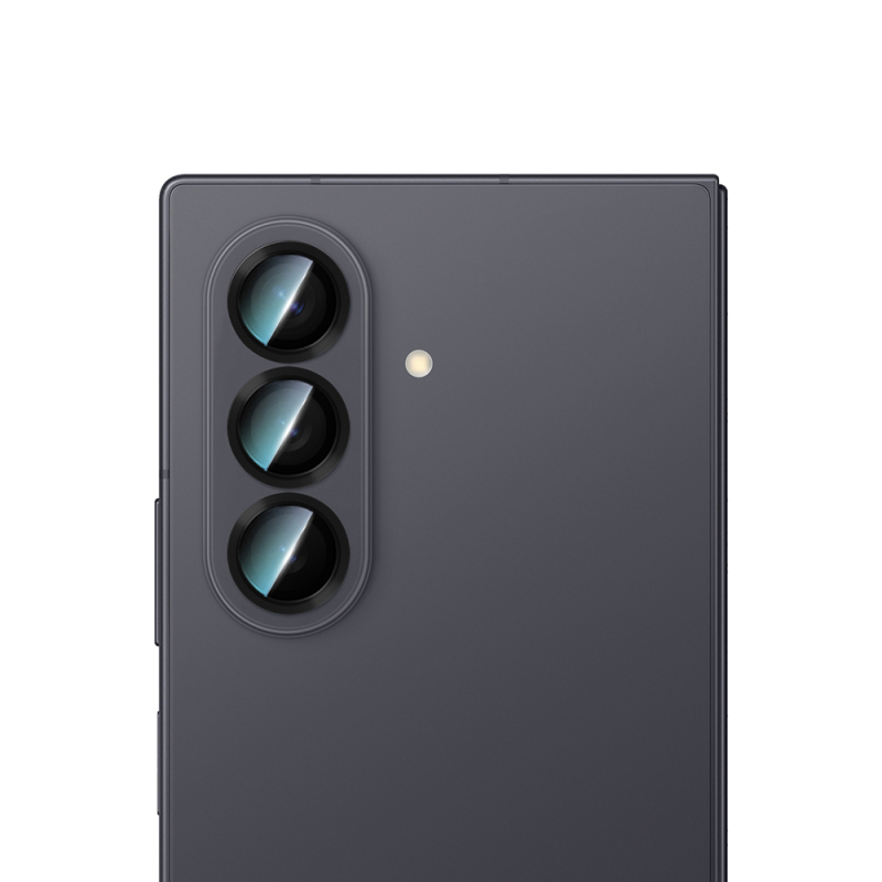 Galaxy Z Fold 7 CaseWorld Alloy Serisi Oleofobik Anti Reflective Kamera Lens Koruyucu - 4