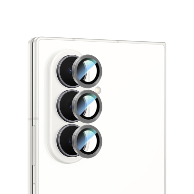 Galaxy Z Fold 7 CaseWorld Alloy Serisi Oleofobik Anti Reflective Kamera Lens Koruyucu - 12