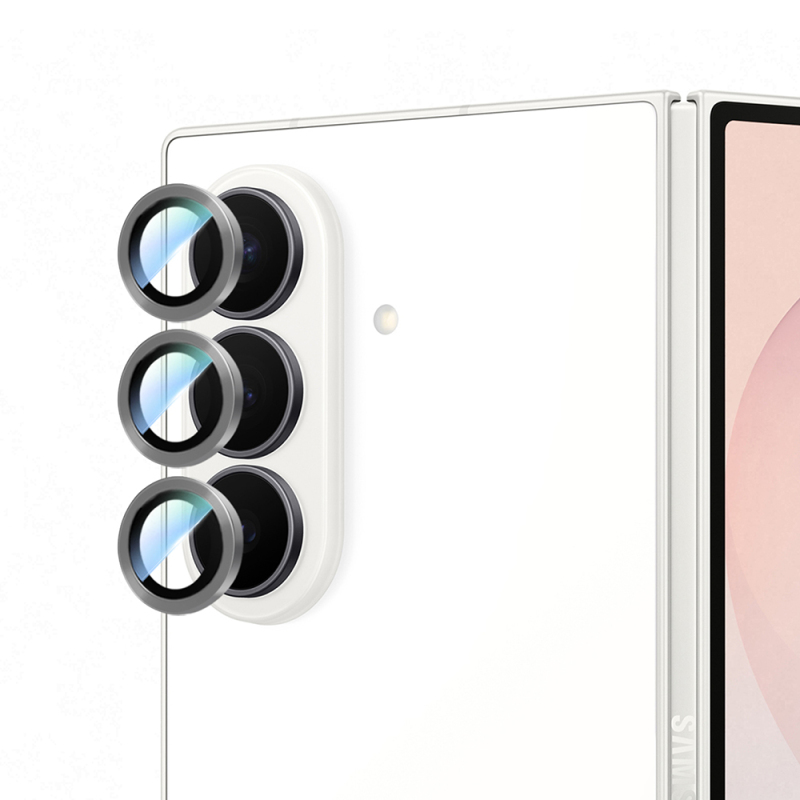 Galaxy Z Fold 7 CaseWorld Alloy Serisi Oleofobik Anti Reflective Kamera Lens Koruyucu - 15