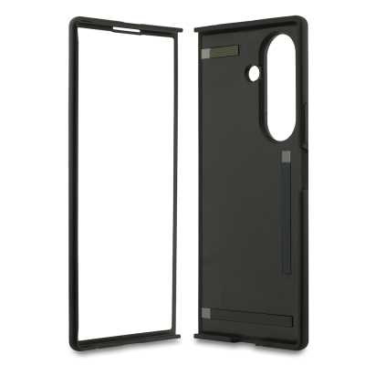 Galaxy Z Fold 7 Kılıf Guess Orjinal Lisanslı M-safe Şarj Özellikli 4G Desen Yazı Logolu Kapak - 16