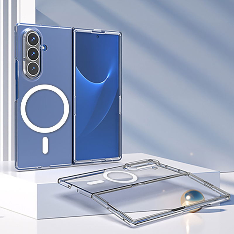 Galaxy Z Fold 7 Kılıf Kamera Korumalı M-safe Sert PC Zore Porto Kapak - 6