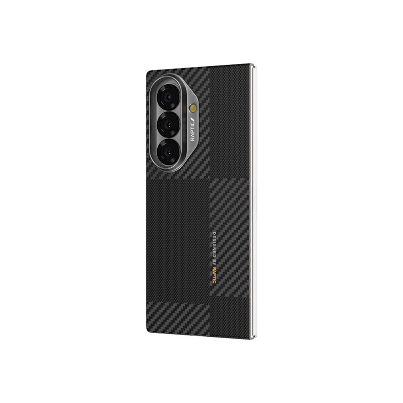 Galaxy Z Fold 7 Kılıf M-safe Şarj Özellikli 600D Metal Kamera Çerçeveli Raptic Aramid Fiber Geotik Serisi Kapak - 5