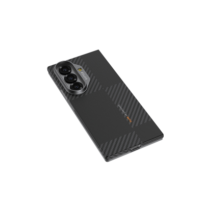 Galaxy Z Fold 7 Kılıf M-safe Şarj Özellikli 600D Metal Kamera Çerçeveli Raptic Aramid Fiber Geotik Serisi Kapak - 6