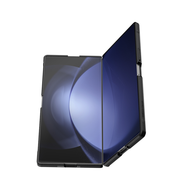 Galaxy Z Fold 7 Kılıf M-safe Şarj Özellikli Airbagli Raptic Shield Serisi Şeffaf Arka Yüzey Kapak - 4