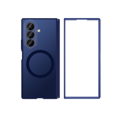 Galaxy Z Fold 7 Kılıf M-safe Şarj Özellikli Arkası Mat Sert PC Wlons Vena Kapak - 1