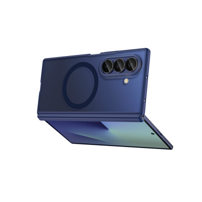 Galaxy Z Fold 7 Kılıf M-safe Şarj Özellikli Arkası Mat Sert PC Wlons Vena Kapak - 10