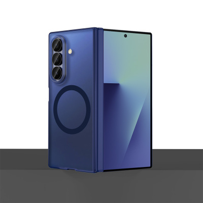 Galaxy Z Fold 7 Kılıf M-safe Şarj Özellikli Arkası Mat Sert PC Wlons Vena Kapak - 13