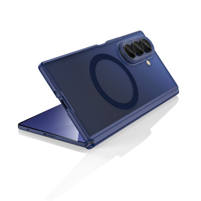 Galaxy Z Fold 7 Kılıf M-safe Şarj Özellikli Arkası Mat Sert PC Wlons Vena Kapak - 11