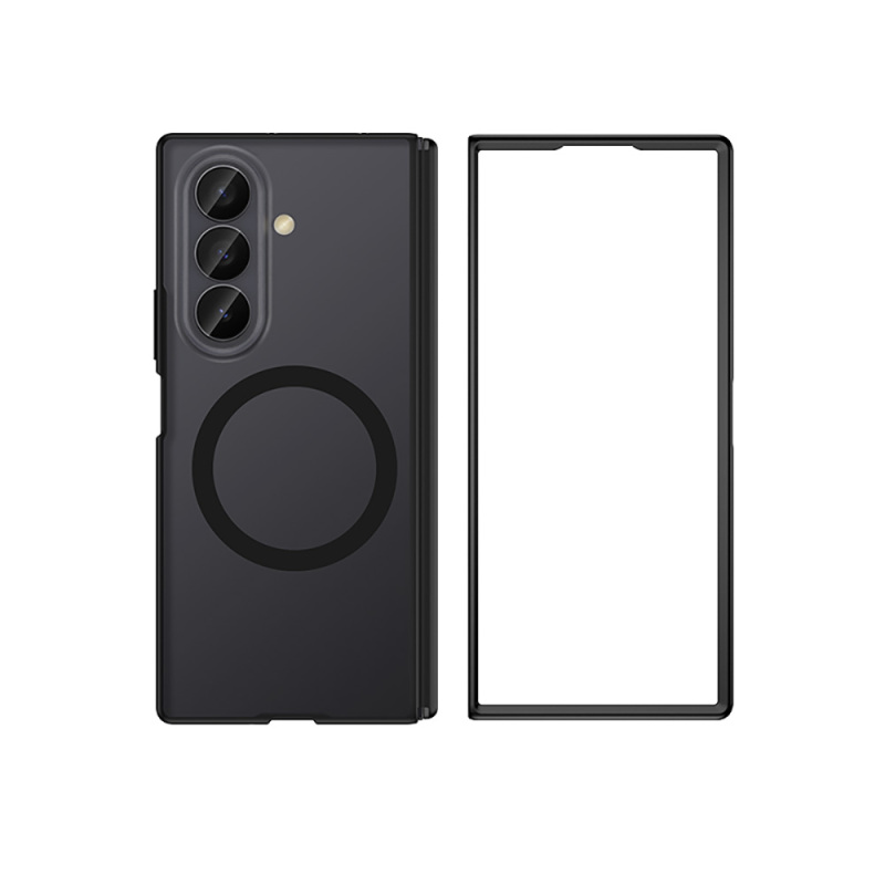 Galaxy Z Fold 7 Kılıf M-safe Şarj Özellikli Arkası Mat Sert PC Wlons Vena Kapak - 2