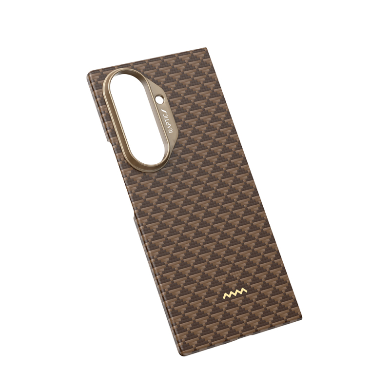 Galaxy Z Fold 7 Kılıf M-safe Şarj Özellikli Raptic Aramid Skin Origin Serisi Kapak - 4