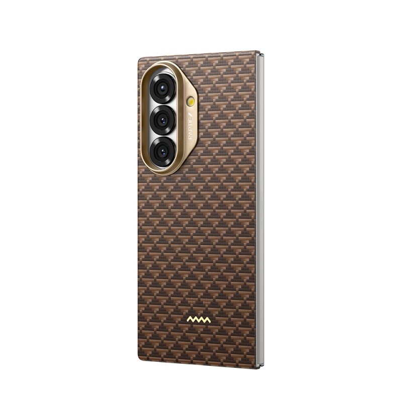 Galaxy Z Fold 7 Kılıf M-safe Şarj Özellikli Raptic Aramid Skin Origin Serisi Kapak - 7
