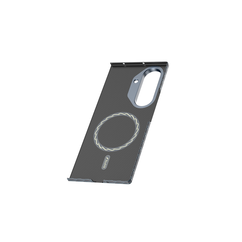 Galaxy Z Fold 7 Kılıf M-safe Şarj Özellikli Raptic Aramid Skin Origin Serisi Kapak - 10