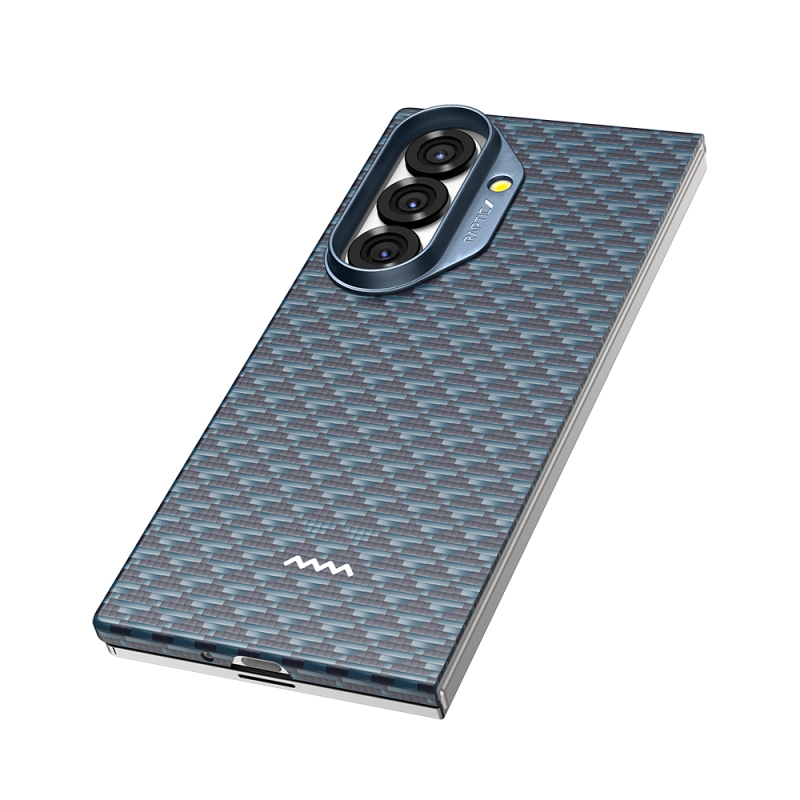 Galaxy Z Fold 7 Kılıf M-safe Şarj Özellikli Raptic Aramid Skin Origin Serisi Kapak - 11