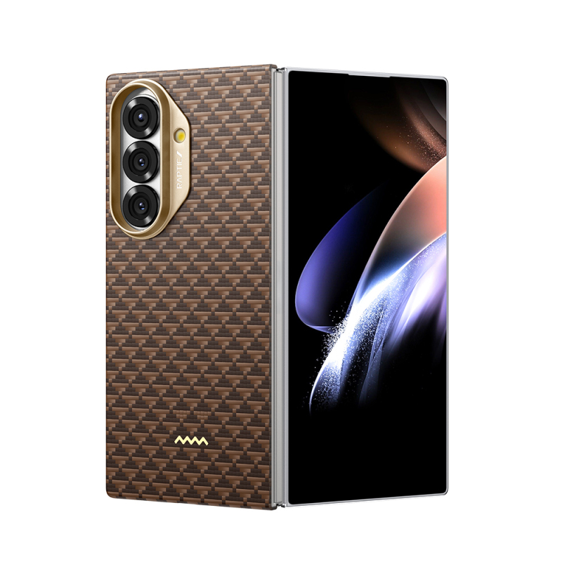 Galaxy Z Fold 7 Kılıf M-safe Şarj Özellikli Raptic Aramid Skin Origin Serisi Kapak - 2