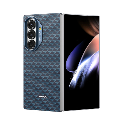 Galaxy Z Fold 7 Kılıf M-safe Şarj Özellikli Raptic Aramid Skin Origin Serisi Kapak - 3