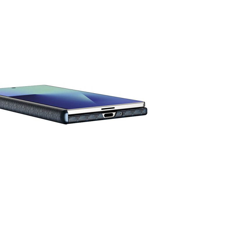 Galaxy Z Fold 7 Kılıf M-safe Şarj Özellikli Raptic Aramid Skin-Pro Profound Serisi Kapak - 4