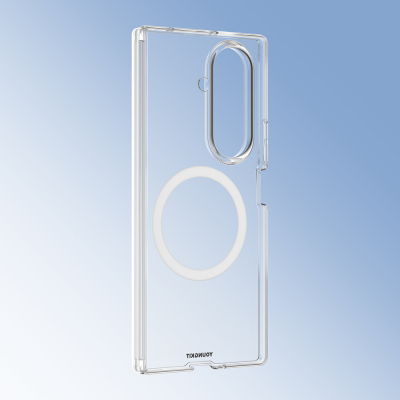 Galaxy Z Fold 7 Kılıf M-safe Şarj Özellikli Youngkit Clear Serisi Kapak - 8