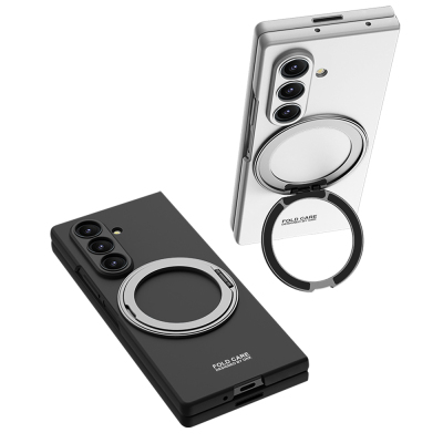 Galaxy Z Fold 7 Kılıf M-safe Şarj Özellikli Zore Kıpta Yüzüklü Kamera Korumalı Kapak - 5