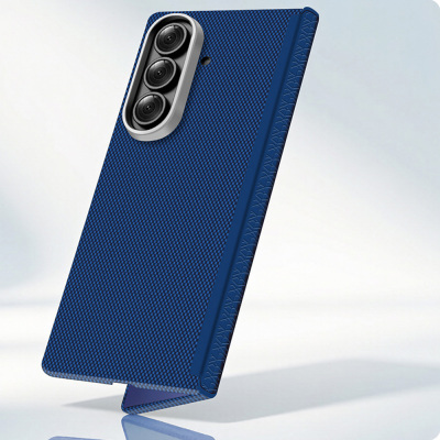 Galaxy Z Fold 7 Kılıf M-Safe Şarj Özellikli Zore Paris Zerre Sert PC Kapak - 7