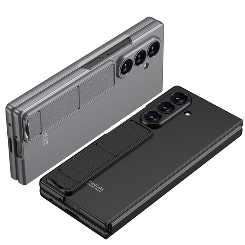Galaxy Z Fold 7 Kılıf Standlı Zore Kıpta Qstand Kapak - 7