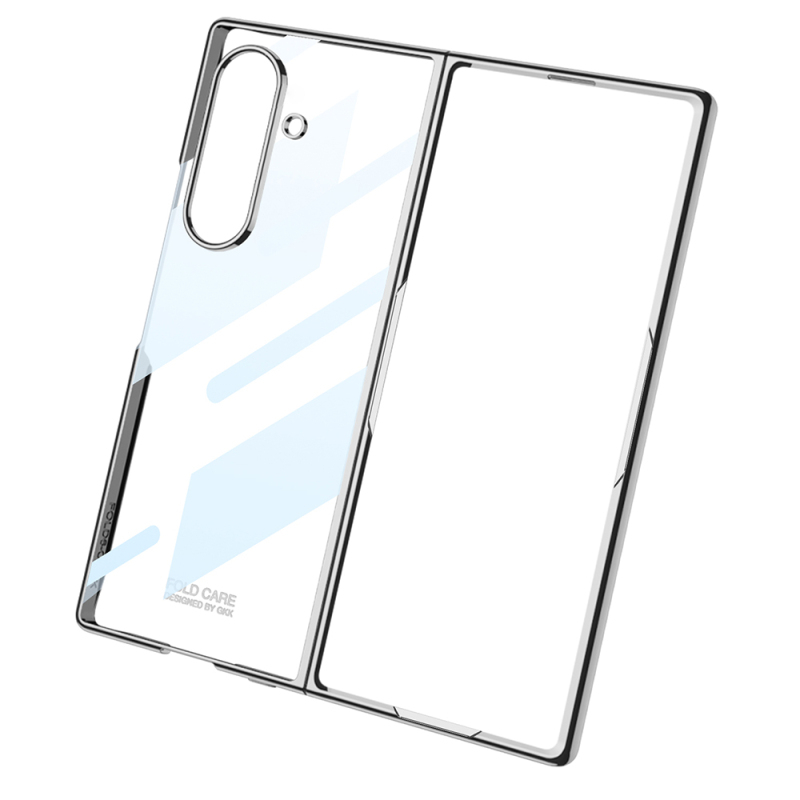 Galaxy Z Fold 7 Kılıf Zore Full Camlı Kıpta Kapak - 6