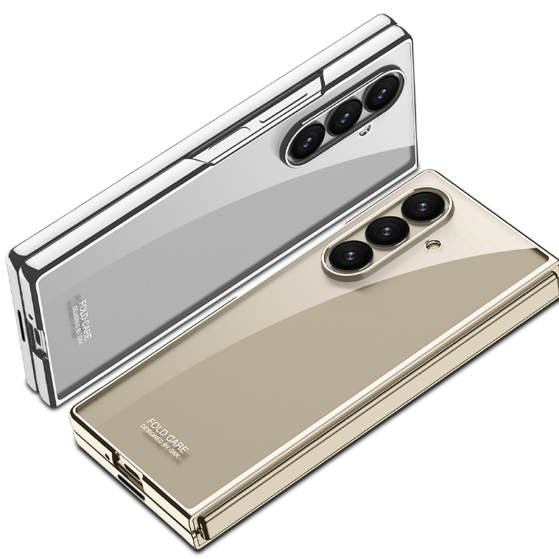 Galaxy Z Fold 7 Kılıf Zore Full Camlı Kıpta Kapak - 10