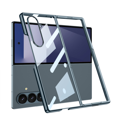 Galaxy Z Fold 7 Kılıf Zore Full Camlı Kıpta Kapak - 6