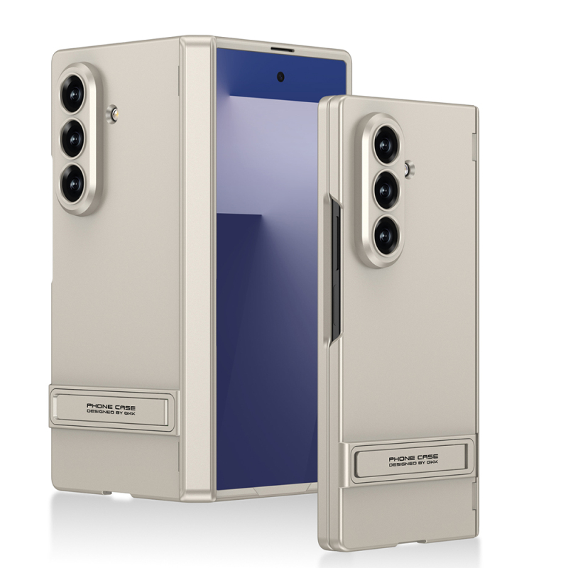 Galaxy Z Fold 7 Kılıf Zore Kıpta Standlı Kapak - 1