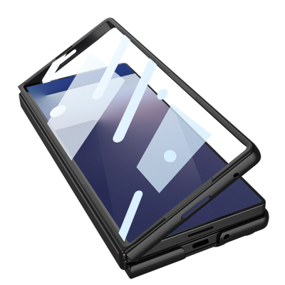 Galaxy Z Fold 7 Kılıf Zore Sert Kıpta Kapak - 6