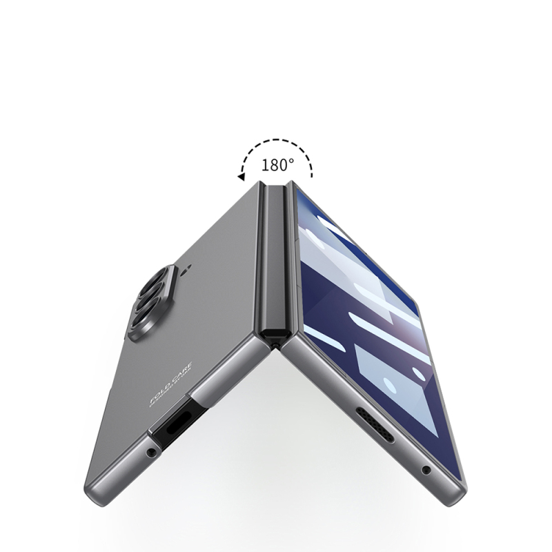 Galaxy Z Fold 7 Kılıf Zore Sert Kıpta Kapak - 10