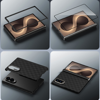 Galaxy Z Fold 8 Benks ArmorAir ArmorGrid Grand Combo Üçlü Aksesuar Seti (Ön Arka Kevlar Karbon Kapak + Ekran Koruyucu) - 8