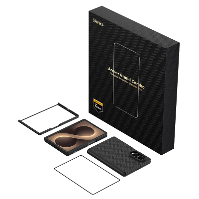 Galaxy Z Fold 8 Benks ArmorPro ArmorGrid Grand Combo Üçlü Aksesuar Seti (Ön Arka Kevlar Karbon Kapak + Ekran Koruyucu) - 13