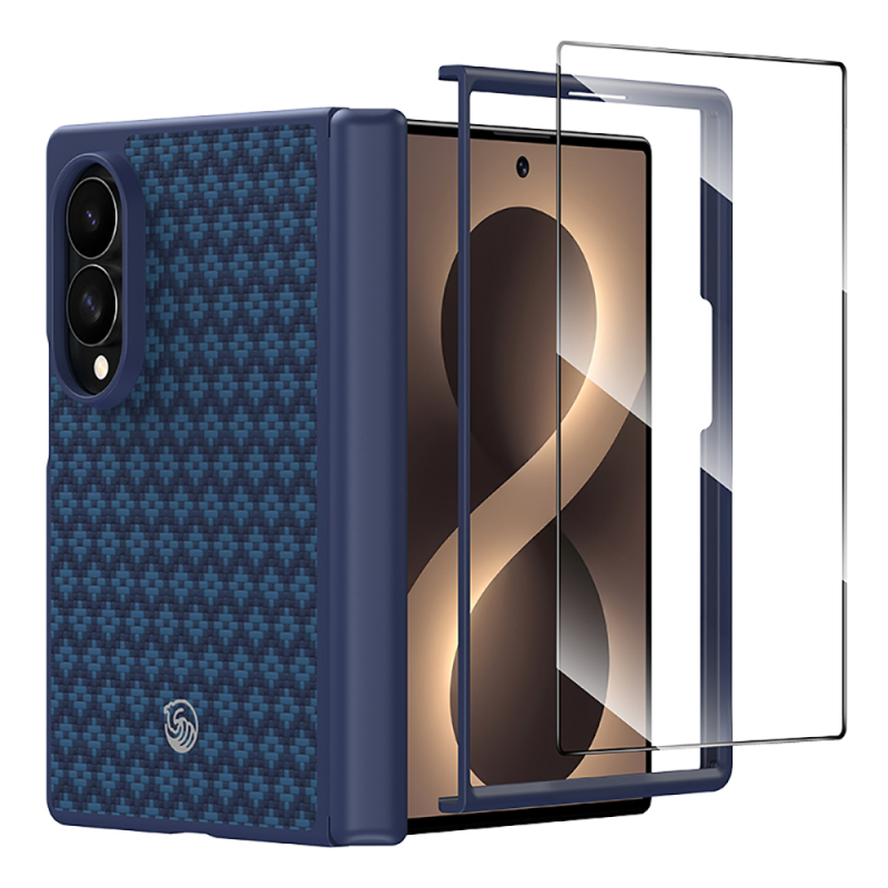 Galaxy Z Fold 8 Benks ArmorPro ArmorGrid Grand Combo Üçlü Aksesuar Seti (Ön Arka Kevlar Karbon Kapak + Ekran Koruyucu) - 14