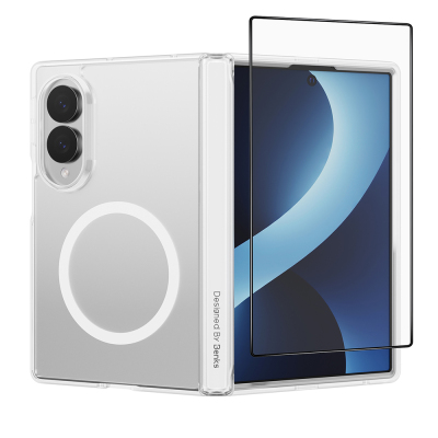 Galaxy Z Fold 8 Benks Crystal Grand Combo Üçlü Aksesuar Seti (Ön Arka Şeffaf Kapak + Ekran Koruyucu) - 1