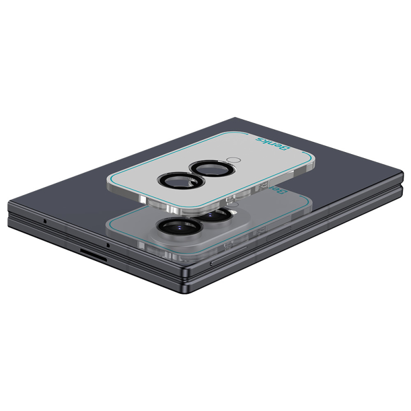 Galaxy Z Fold 8 Benks OmniWarrior Kamera Lens Koruyucu + Kolay Uygulama Aparatlı - 4