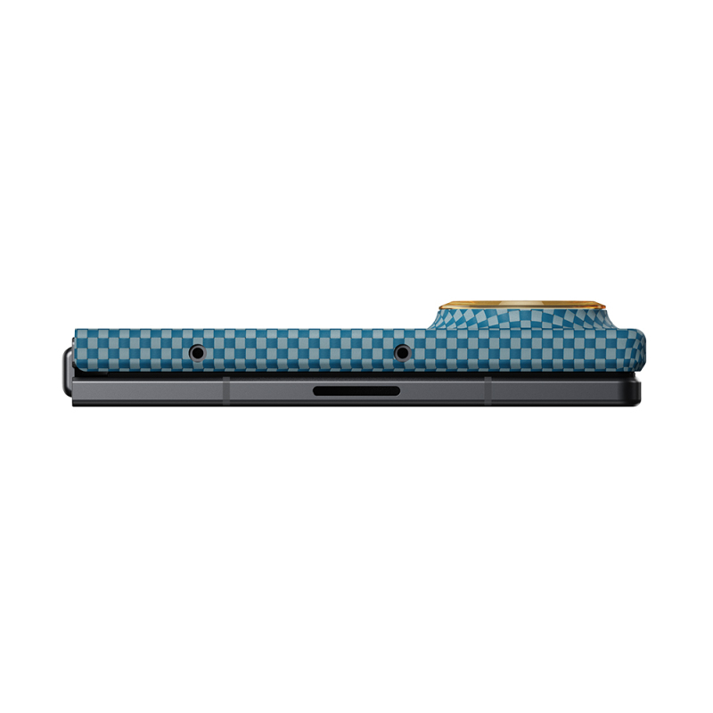 Galaxy Z Fold 8 Case M-safe Charging Feature Aramid Carbon Fiber Pitaka Sunset 2.0 California Dream Series Cover - 12