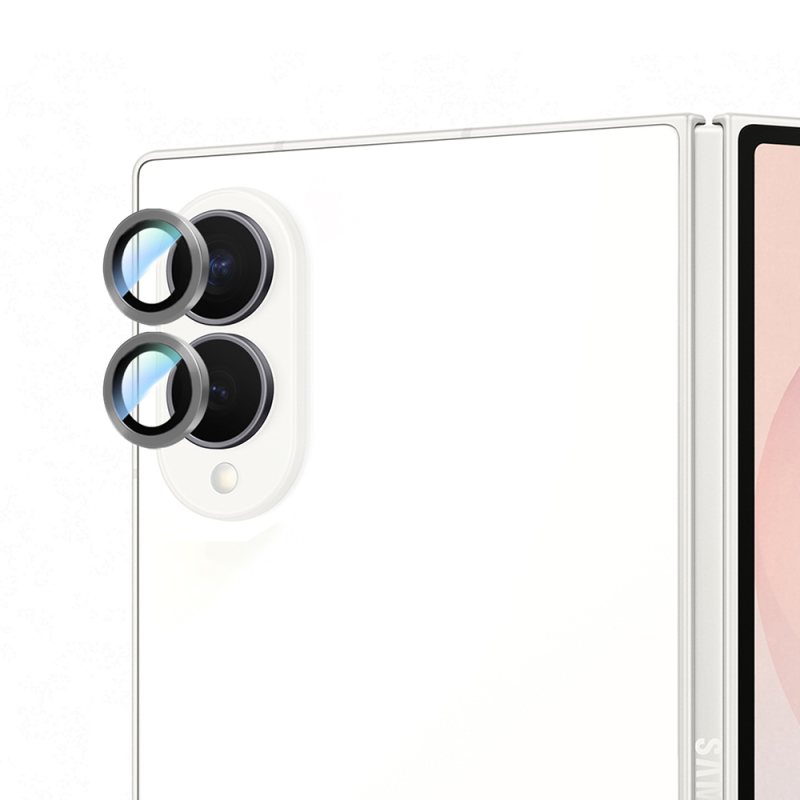 Galaxy Z Fold 8 CaseWorld Alloy Serisi Oleofobik Anti Reflective Kamera Lens Koruyucu - 2