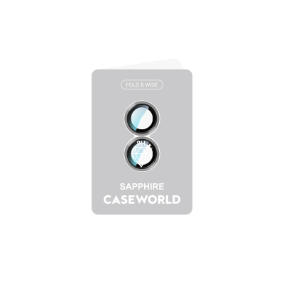 Galaxy Z Fold 8 CaseWorld Alloy Serisi Oleofobik Anti Reflective Kamera Lens Koruyucu - 1