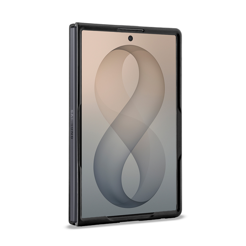 Galaxy Z Fold 8 Kılıf Guess Orjinal Lisanslı M-safe Şarj Özellikli 360 Derece Dönebilen Standlı PU Metal Logolu Kapak - 6