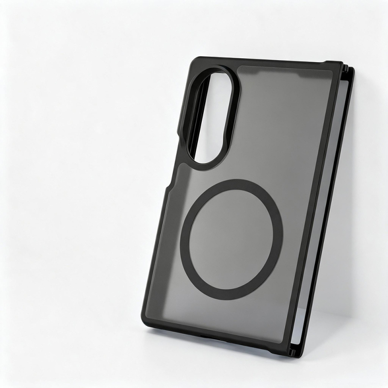 Galaxy Z Fold 8 Kılıf M-Safe Şarj Özellikli Kamera Korumalı Zore Lunex Kapak - 5