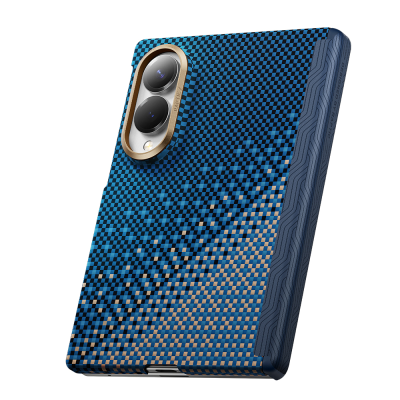 Galaxy Z Fold 8 Kılıf M-safe Şarj Özellikli Raptic Aramid SkinPro Serenity Serisi Kapak - 8