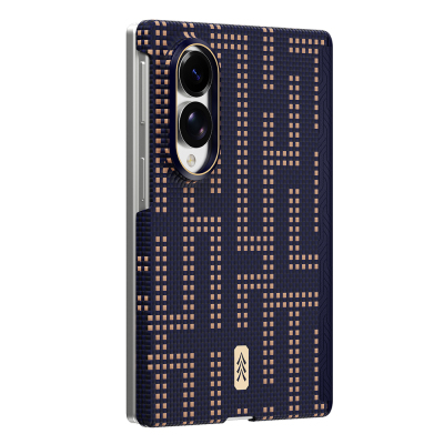 Galaxy Z Fold 8 Kılıf M-safe Şarj Özellikli Raptic Aramid SkinPro Serisi Karbon Kapak - 1