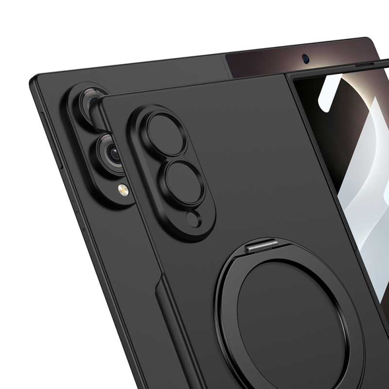 Galaxy Z Fold 8 Kılıf M-safe Şarj Özellikli Zore Kıpta Yüzüklü Kamera Korumalı Kapak - 2